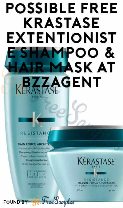 Possible FREE Kerastase Extentioniste Shampoo & Hair Mask At BzzAgent