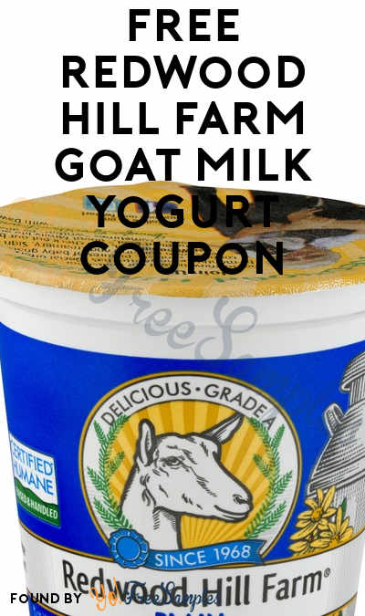 FREE Redwood Hill Farm Goat Milk Yogurt Coupon