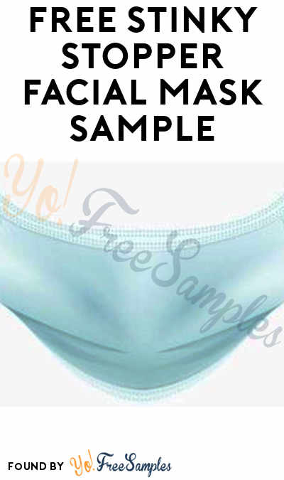 FREE STiNKY STOPPER Facial Mask Sample