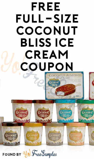FREE Full-Size Coconut Bliss Ice Cream Coupon