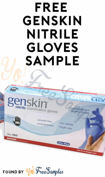 FREE Genskin Nitrile Gloves Sample