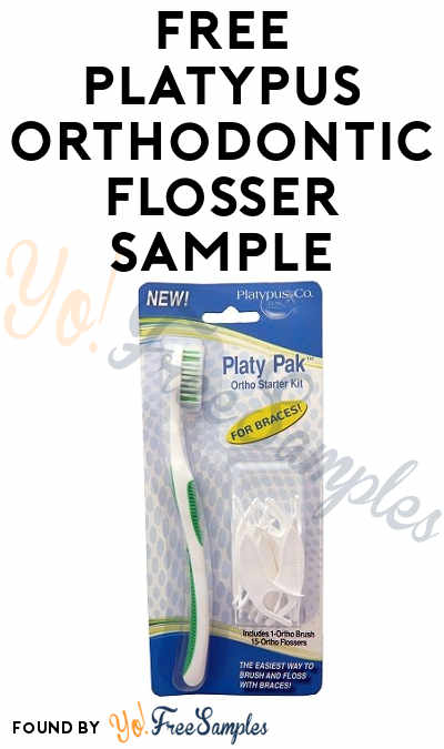 FREE Platypus Orthodontic Flosser Sample