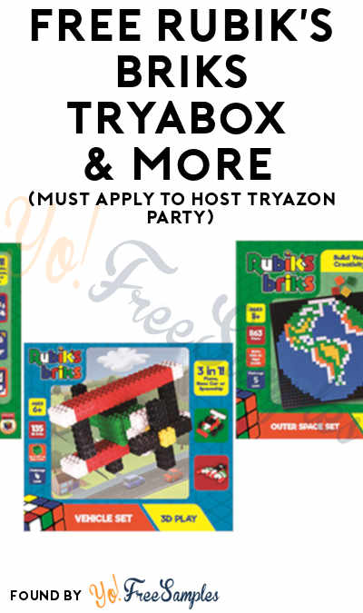 FREE Rubik’s Briks TryaBox & More (Must Apply To Host Tryazon Party)