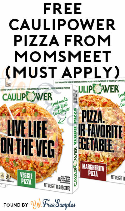 FREE CAULIPOWER Pizza From MomsMeet (Must Apply)