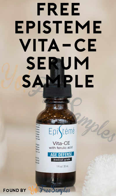 FREE Epistémé Vita-CE Serum Sample