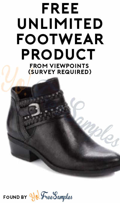 FREE Unlimited Footwear Women’s Shoes From ViewPoints (Survey Required)