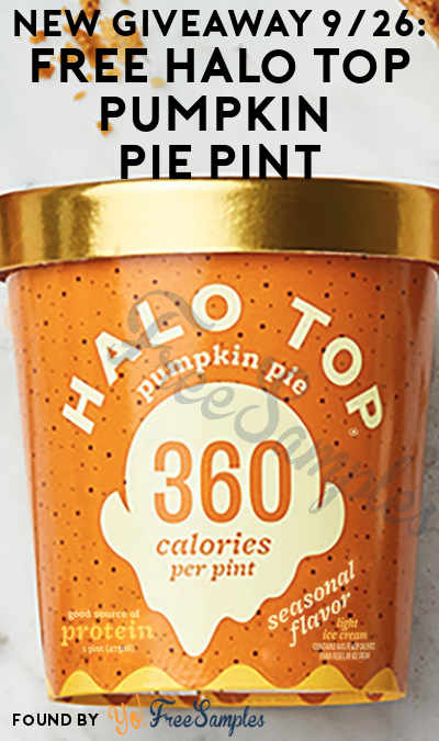 LIVE (But As A Contest): FREE Halo Top Pumpkin Pie Pint #2