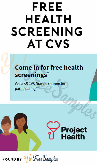 FREE Health Screening At CVS