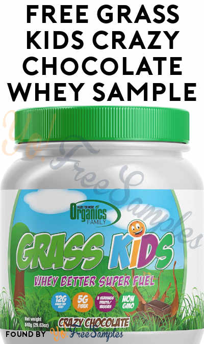 FREE Grass Kids Crazy Chocolate Whey Sample