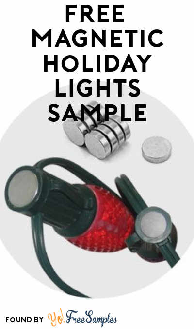 FREE Lite-Netics Magnetic Holiday Lights Sample