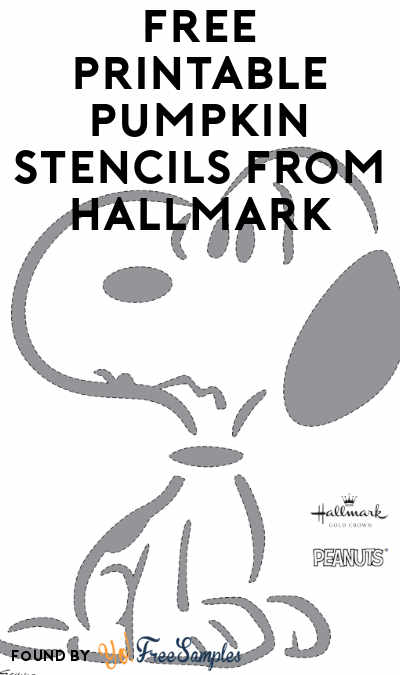 Snoopy Pumpkin Carving Stencils