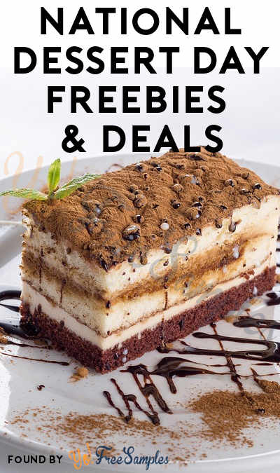 National Dessert Day Freebies & Deals 2018