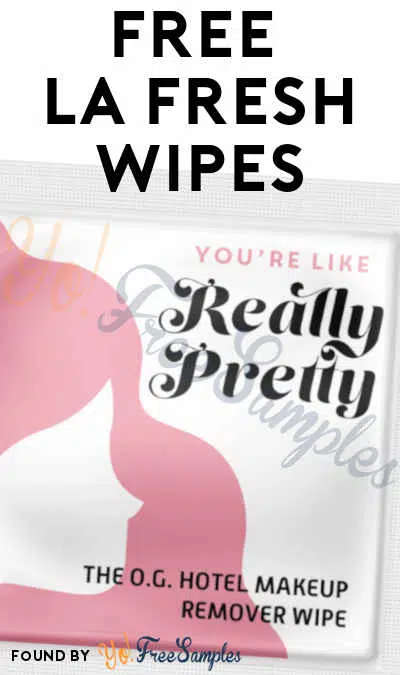 FREE LA Fresh Wipes (Email Confirmation Required)