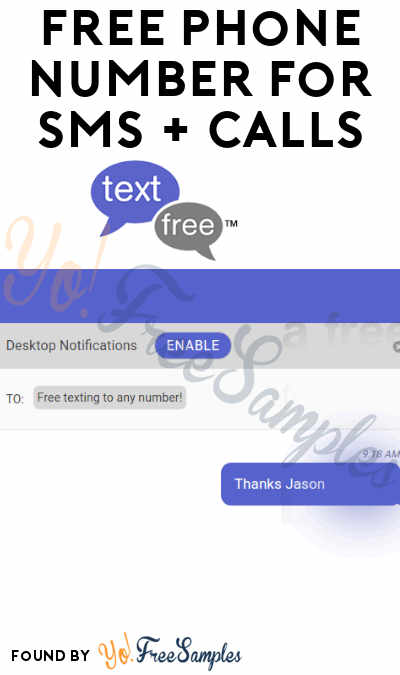 FREE Phone Number For SMS + Calls From TextFree
