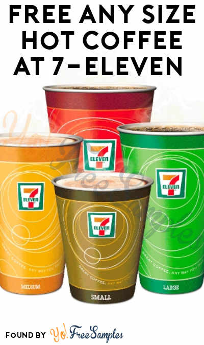 FREE Medium Hot Coffee At 7-Eleven On 1/11 (Mobile App Required)