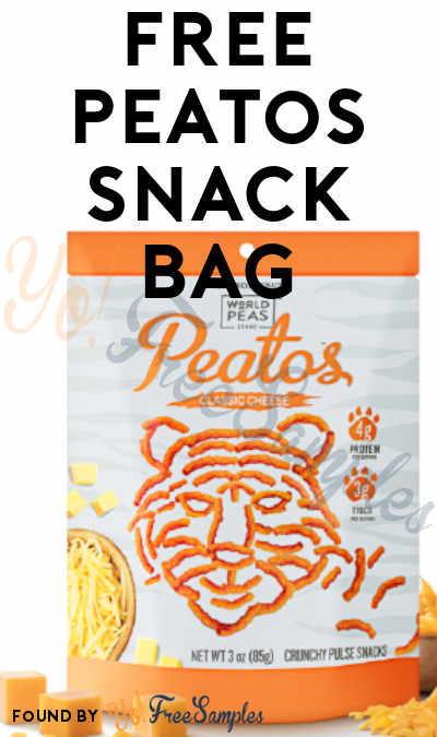 Back! FREE Full-Size Peatos Snack Bag Printable Coupon