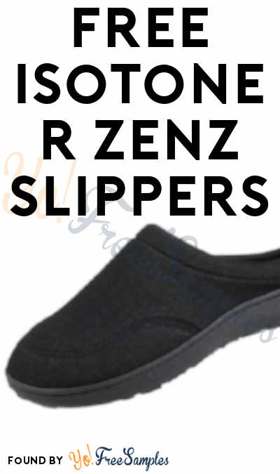 FREE Isotoner Zenz Slippers From ViewPoints (Must Apply)