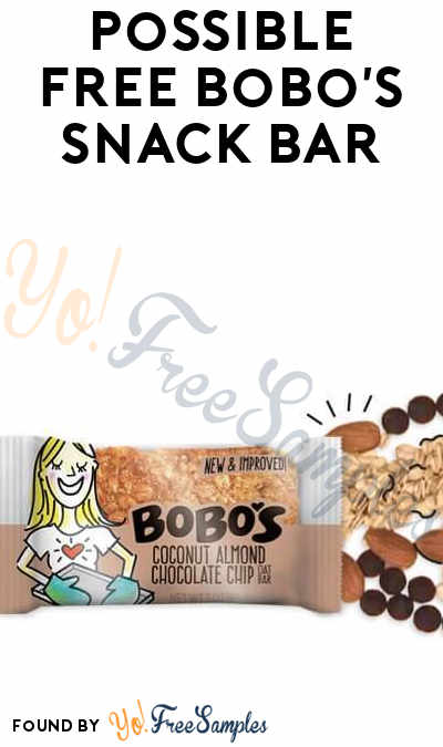 Possible FREE Bobo’s Snack Bar