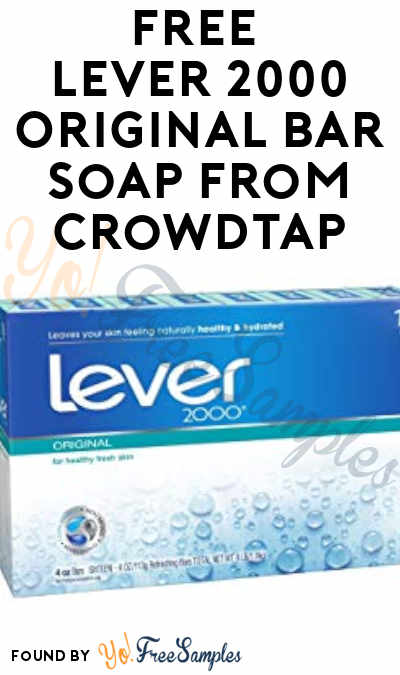 FREE Lever 2000 Original Bar Soap From CrowdTap (Must Apply & Mission Required)