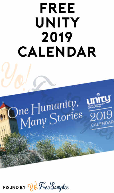 FREE Unity 2019 Calendar - Yo! Free Samples