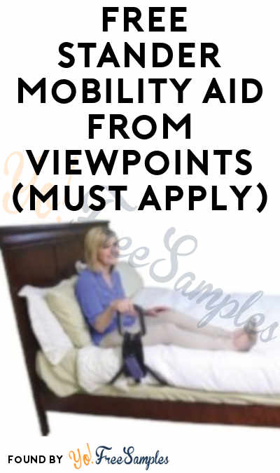 FREE Stander Mobility Aid From ViewPoints (Must Apply)
