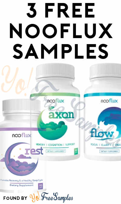 3 FREE Nooflux Samples