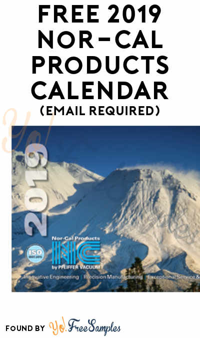 FREE 2019 Nor-Cal Products Calendar (Email Required)