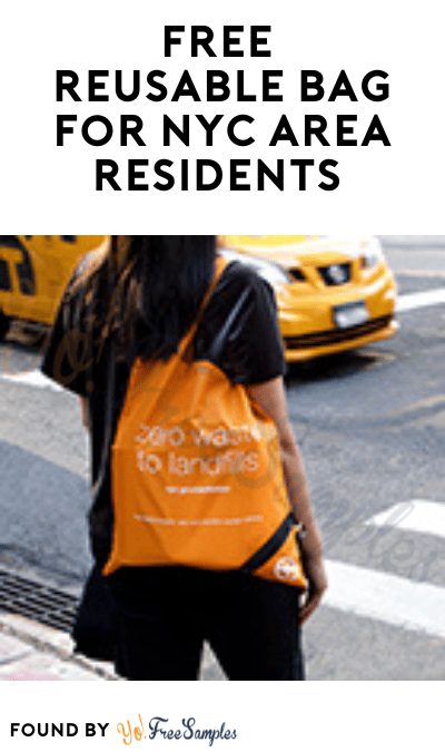 FREE Reusable Bag For NYC Area Residents [Verified Received By Mail]