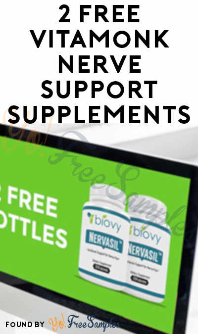 2 FREE VitaMonk Nerve Support Supplements (Facebook Message Required)