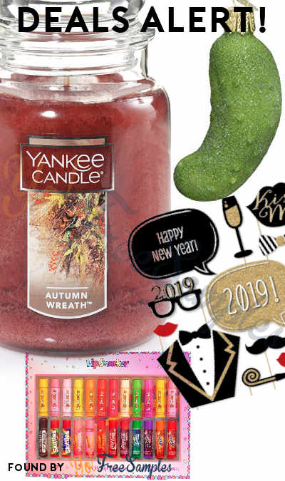 DEALS ALERT: 2019 New Year Products, Yankee Candle, Lip Smacker Lip Balm Set, Bowflex Rack, Foldable Kettle, Christmas Clearance & More