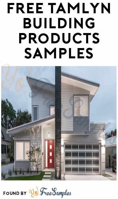 FREE Tamlyn Building Products Samples