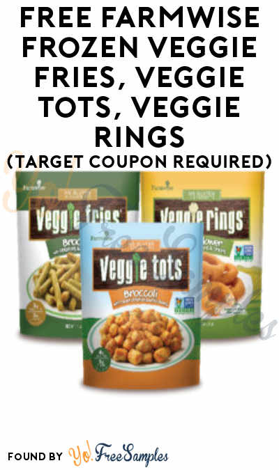 FREE Farmwise Frozen Veggie Fries, Veggie Tots, Veggie Rings (Target Coupon Required)