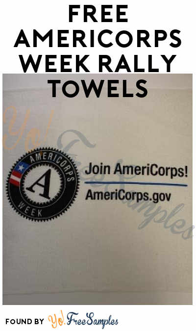 FREE AmeriCorps Week Rally Towels