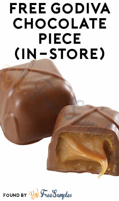 FREE Godiva Chocolate Piece At Godiva Stores 2/1-2/16