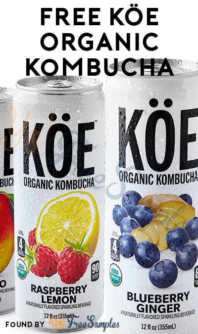 FREE KÖE Organic Kombucha