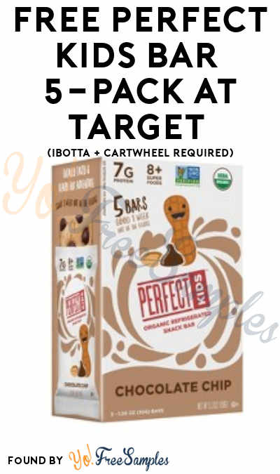 FREE Perfect Kids Bar 5-Pack At Target (Ibotta Required)