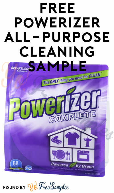 FREE Powerizer Complete All-Purpose Cleaning Product Sample (Short Survey Required)