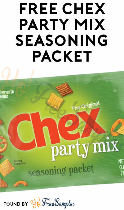 FREE Chex Party Mix Seasoning Packet Sample (Short Survey Required)