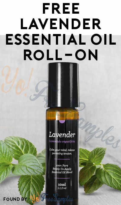 $4.95 Shipping: FREE Lavender Essential Oil Roll-On After Earning 250 Points [Verified Received By Mail]