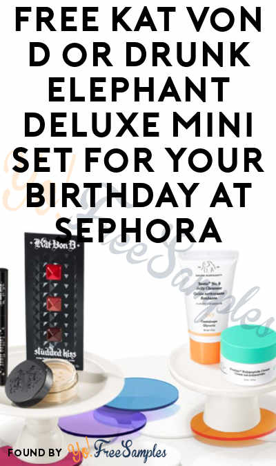 FREE Beauty Gift Set For Your Birthday At Sephora
