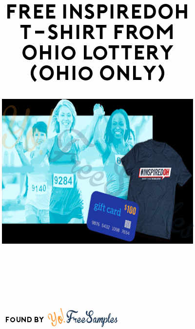 FREE InspiredOH T-shirt From Ohio Lottery (Ohio Only)
