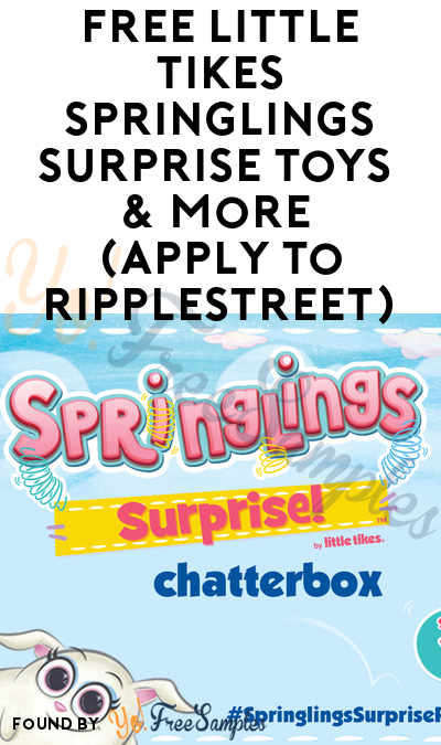 FREE Little Tikes Springlings Surprise Toys & More (Apply To RippleStreet)