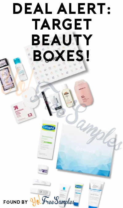 DEAL ALERT: Target Beauty Boxes For $7+ ($30+ Value)