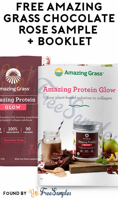 FREE Amazing Grass Chocolate Rose Sample + Booklet