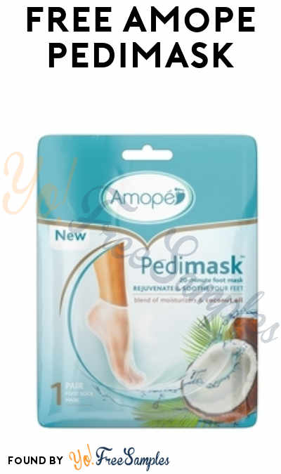 FREE Amope Pedimask or Foot File From ViewPoints (Must Apply)