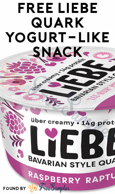FREE Liebe Quark Yogurt-like Snack (Select States)