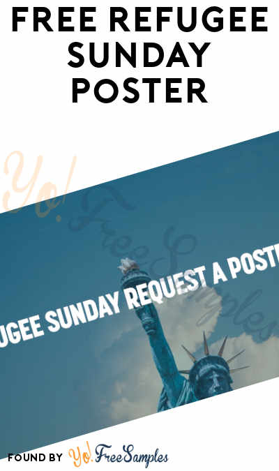 FREE Refugee Sunday Poster