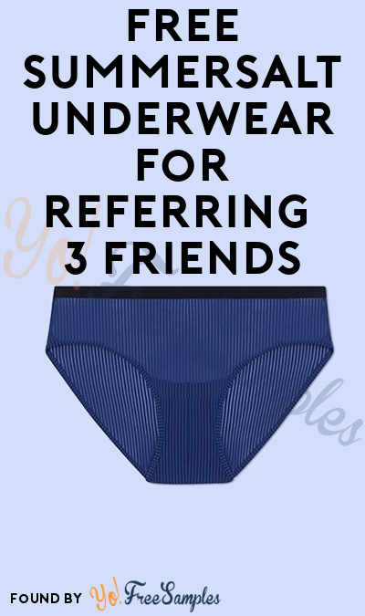 FREE Summersalt Underwear For Referring 3 Friends