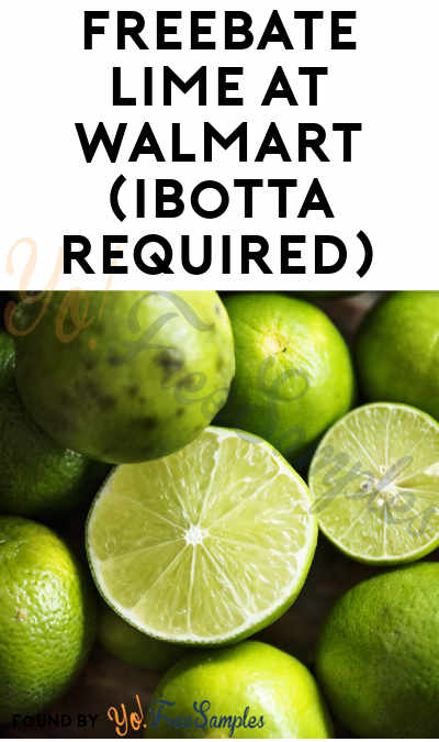 FREEBATE Lime At Walmart (Ibotta Required)