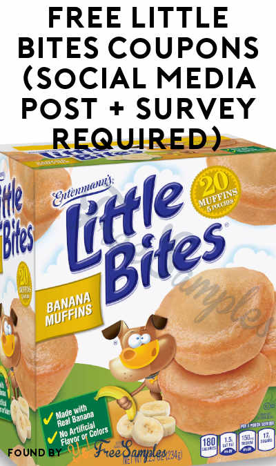 FREE Little Bites Coupons (Social Media Post + Survey Required)
